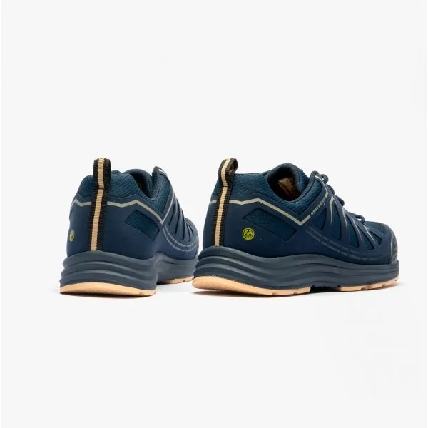 200127EC/NVTN MALAD II Mens Safety Trainers Navy/Tan