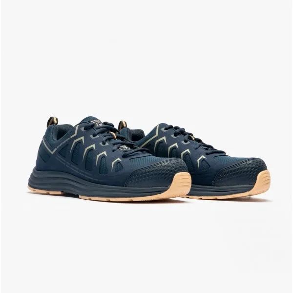 200127EC/NVTN MALAD II Mens Safety Trainers Navy/Tan