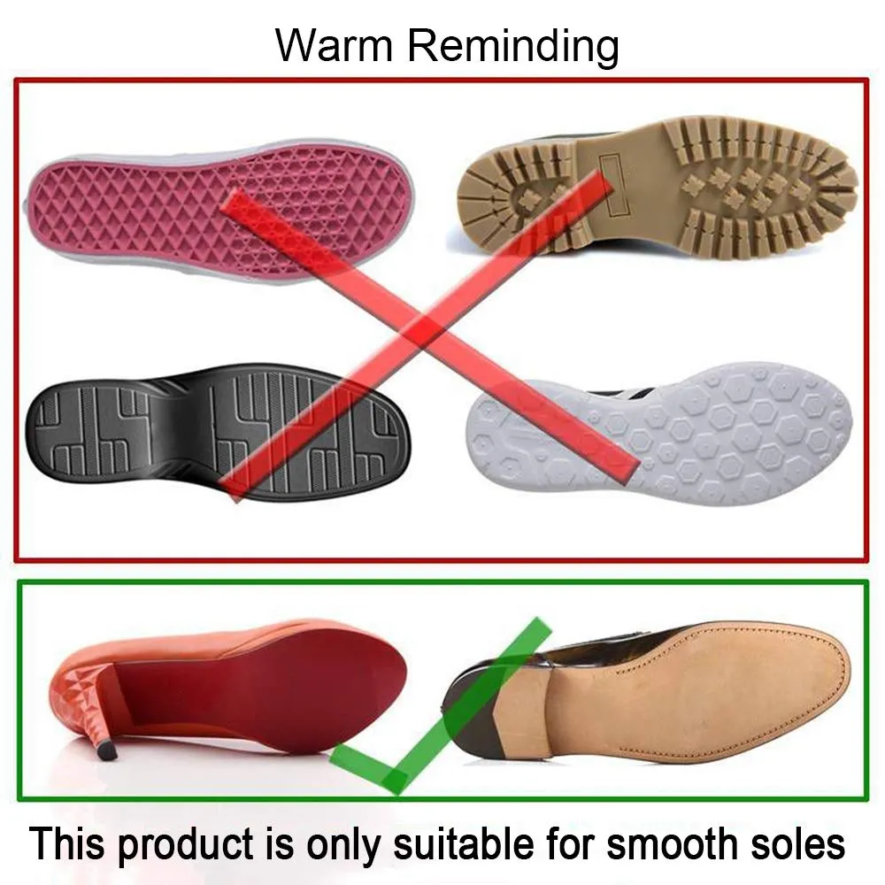 22 Pieces Upgraded Self-Adhesive Non-Slip Sole Pads and Heel Shoe Grips Liner, Shoe Insoles Foot Care Protector, Skid Proof Sole Sticker