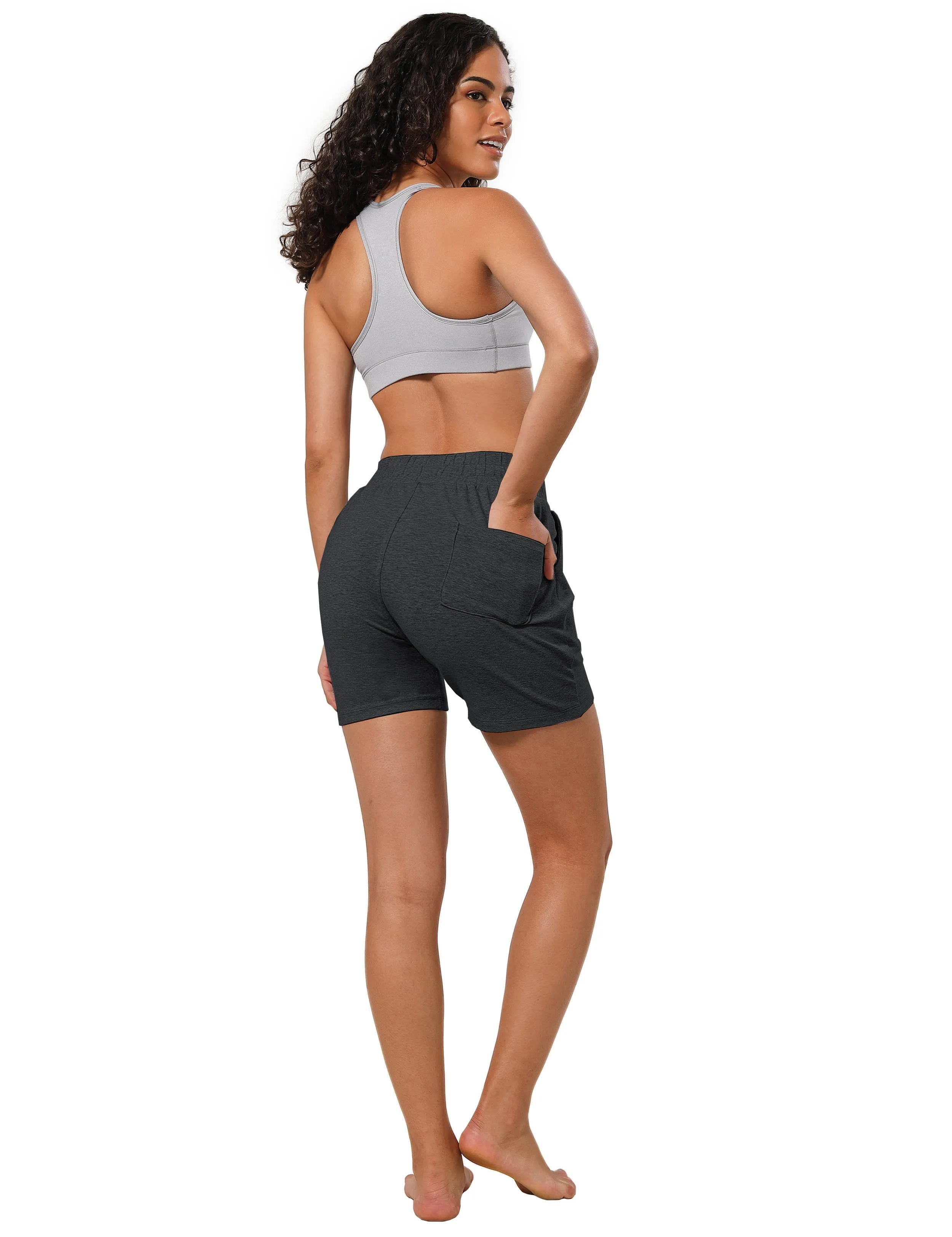 5" Joggers Shorts heathercharcoal_yoga
