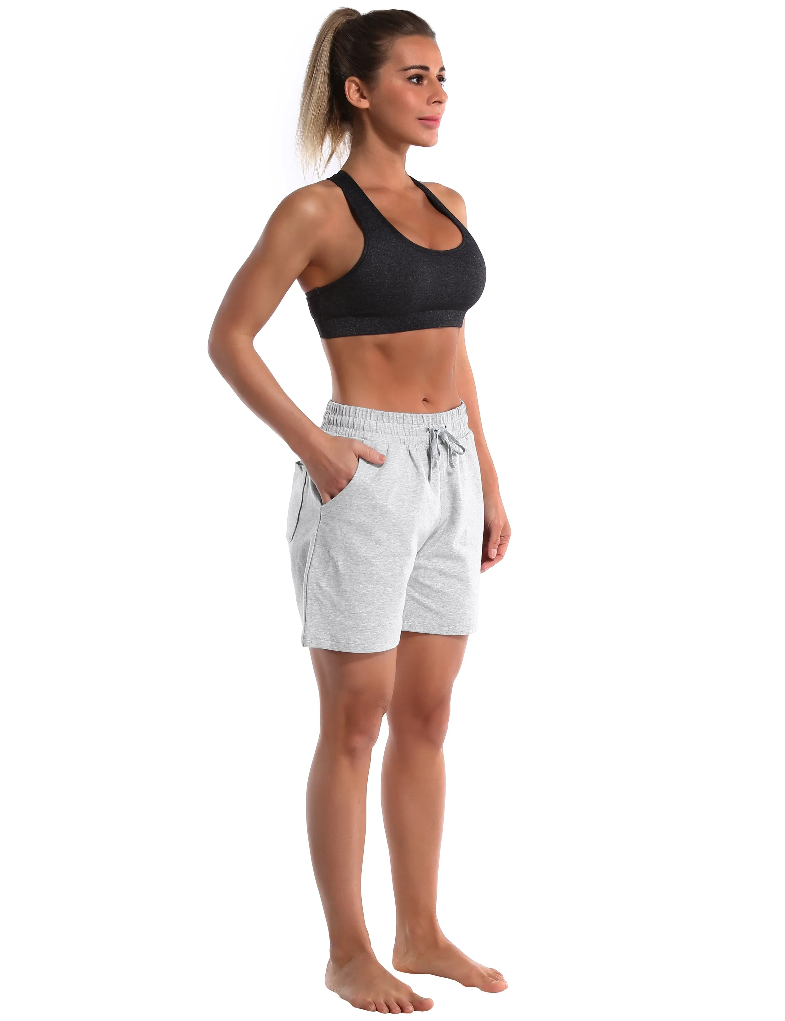 5" Joggers Shorts heathergray_Tall Size