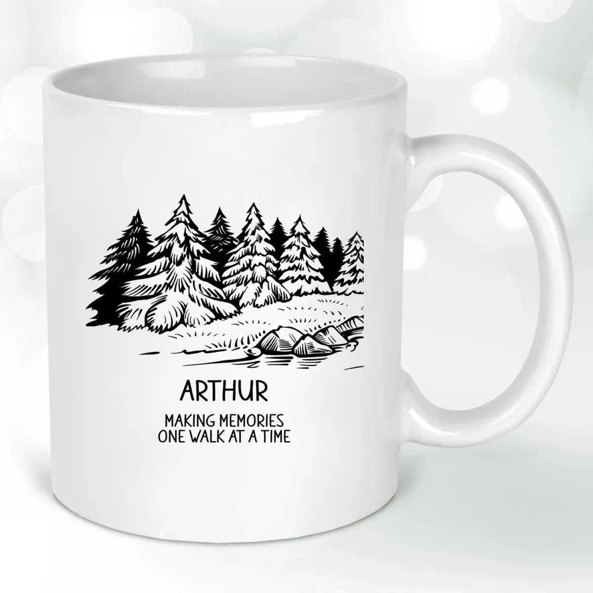 Adventure Enthusiast's Hiking Mug - Nature Trek Keepsake - Walker's Gift