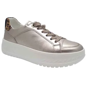 Ara Womens Gold Monaco Sneaker 12-46703-08