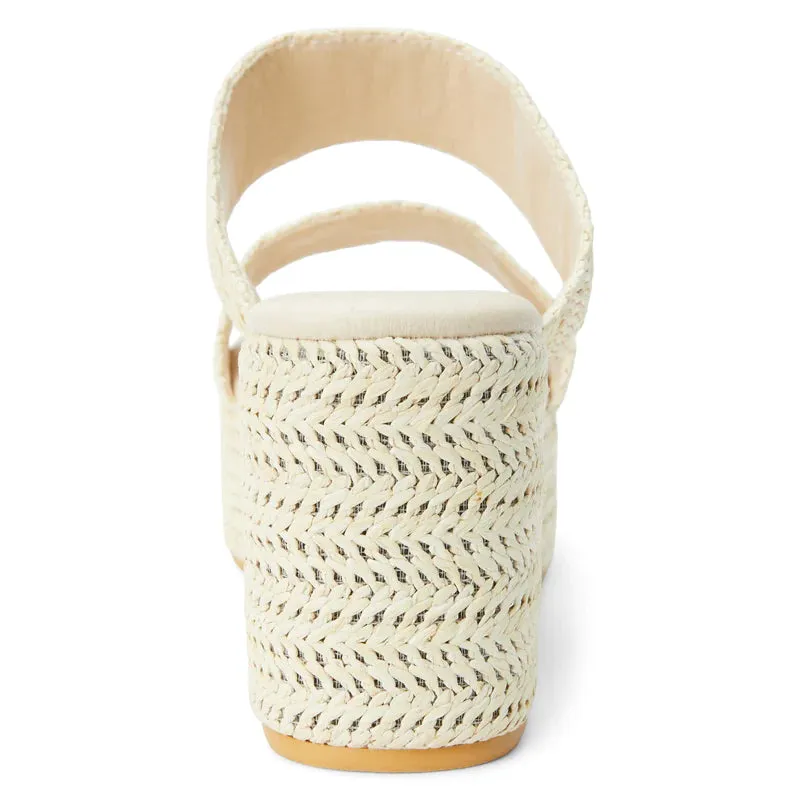 Beach by Matisse Ocean Ave Platform Sandal Ivory