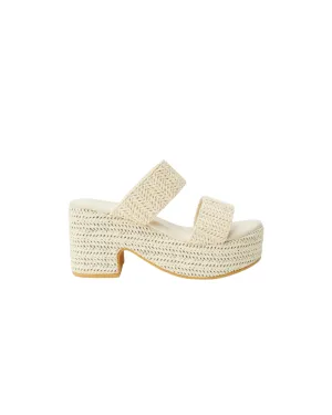 Beach by Matisse Ocean Ave Platform Sandal Ivory