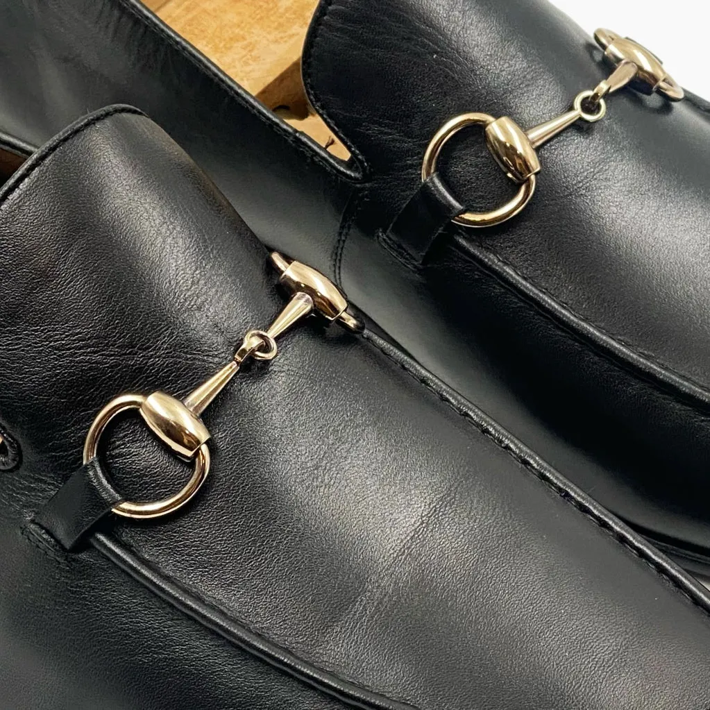 Bold Buckle Slip Ons