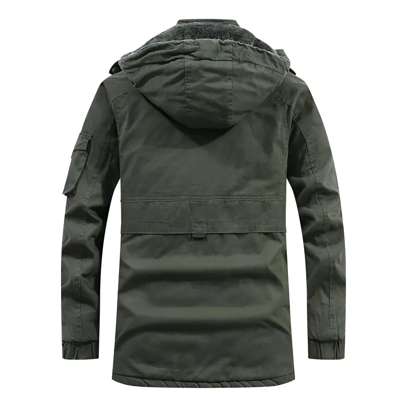 Comfy Winter Jacket With Integrated Hood