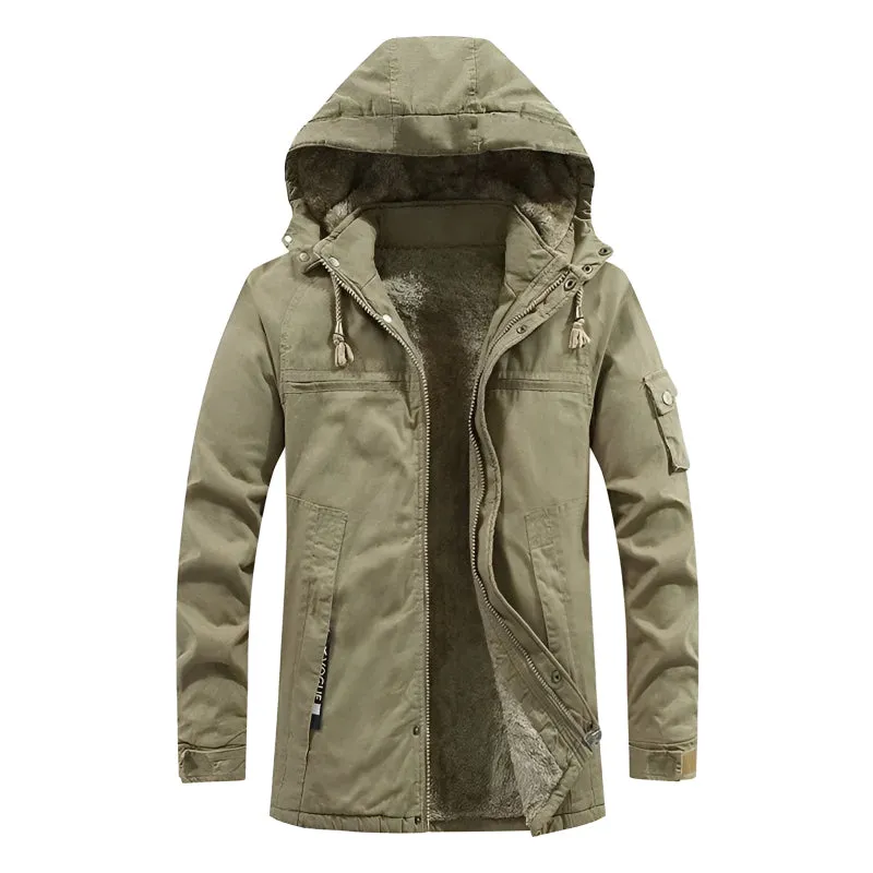 Comfy Winter Jacket With Integrated Hood