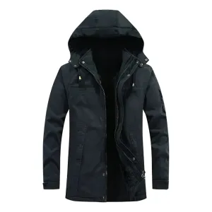 Comfy Winter Jacket With Integrated Hood