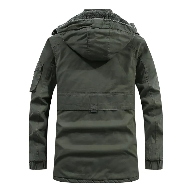 Comfy Winter Jacket With Integrated Hood