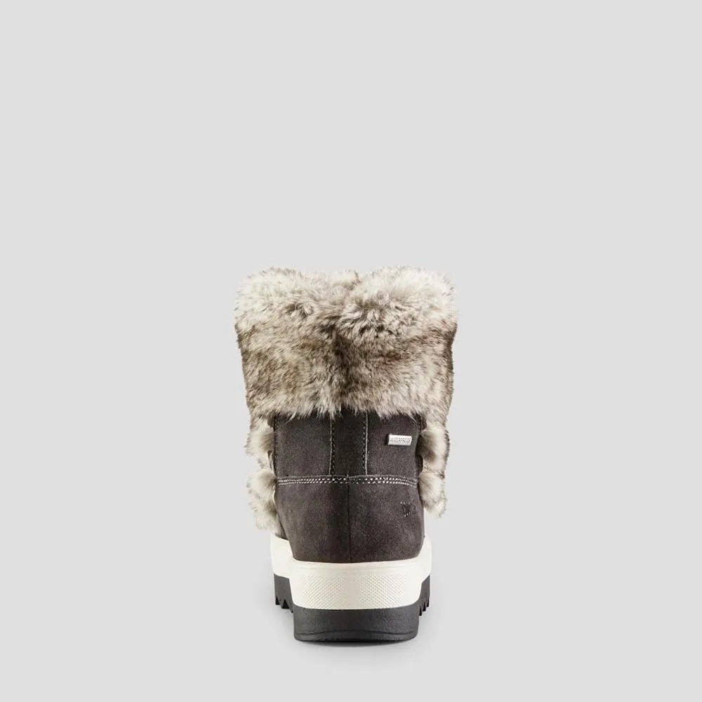 Cougar Women's Vanity-S Pewter Size 11 Premium Faux Fur Winter Boot