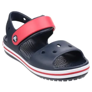 Crocband Kids Sandal - Sporty & Comfy Footwear with Jibbitz Charm Holes, Croslite Cushioning, Secure Heel & Ankle Strap for Ultimate Comfort