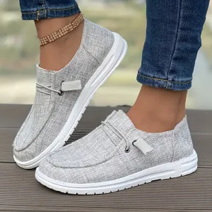 Dames Summer Loafers-Light Slip-ons met kwastjes en comfortabele zool