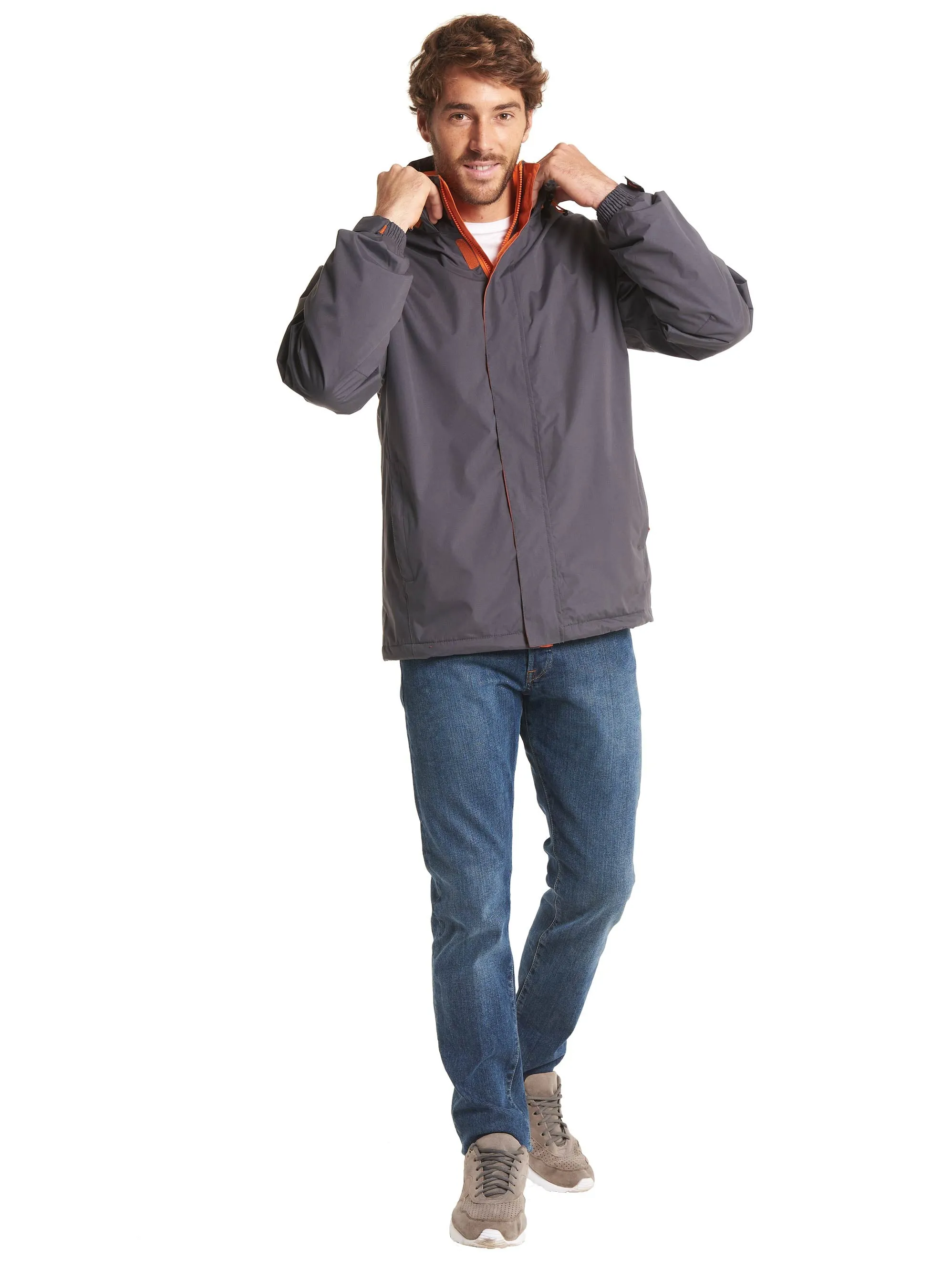 Deluxe Outdoor Jacket | Black/Submarine Yellow