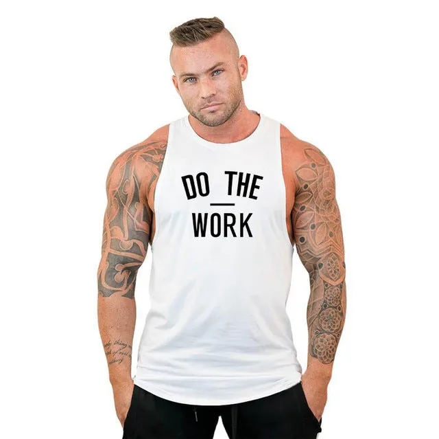 (Free Shipping) Muscle guys Brand clothing Bodybuilding hoodie Shirt Fitness Men Tank Top