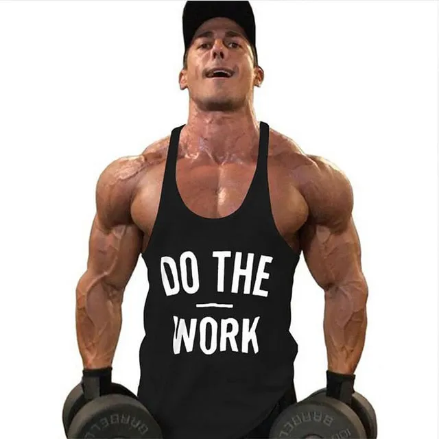 (Free Shipping) Muscle guys Brand clothing Bodybuilding hoodie Shirt Fitness Men Tank Top