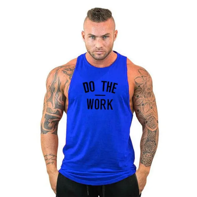 (Free Shipping) Muscle guys Brand clothing Bodybuilding hoodie Shirt Fitness Men Tank Top