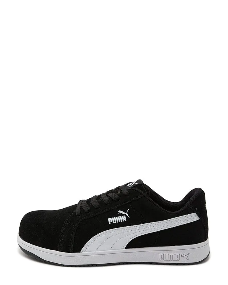 Iconic Suede Heritage Safety Shoe - Black