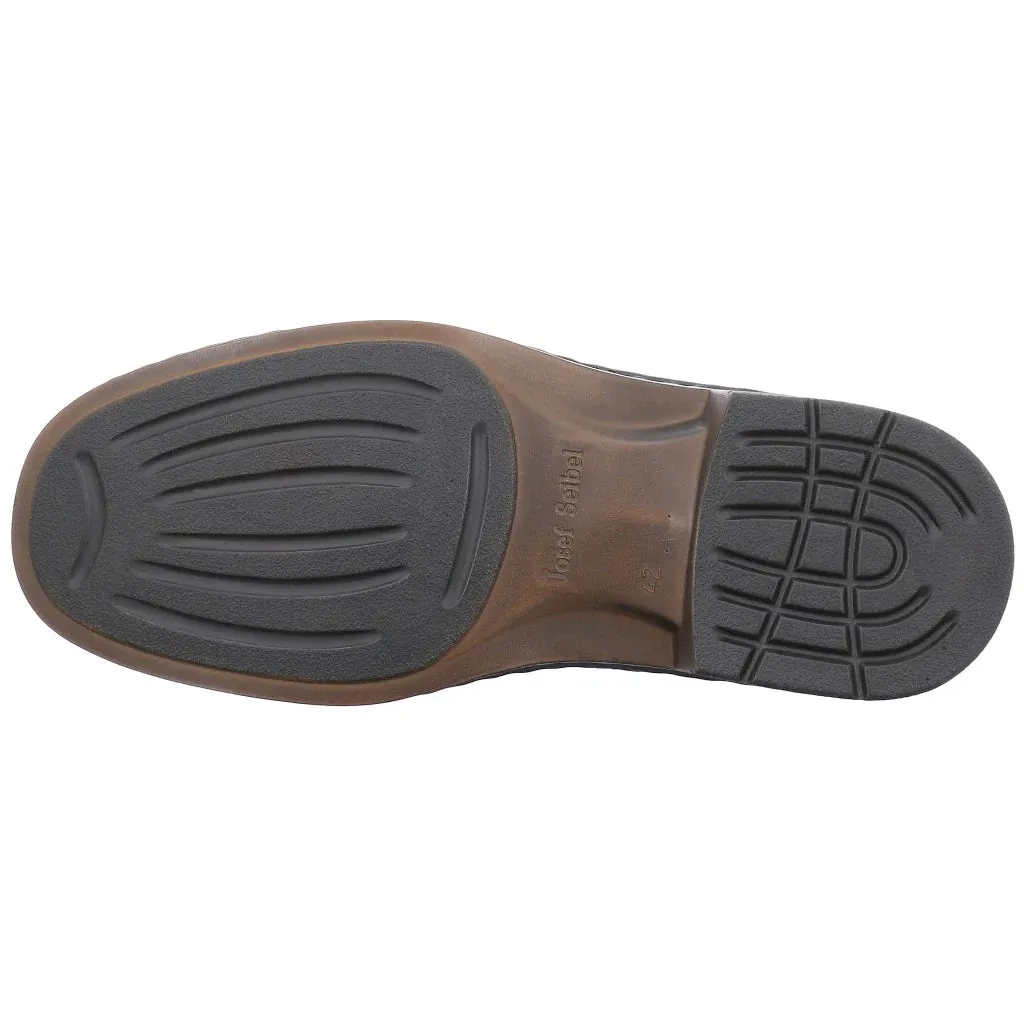 Josef Seibel Men's Talcott Leather Casual Shoes Black
