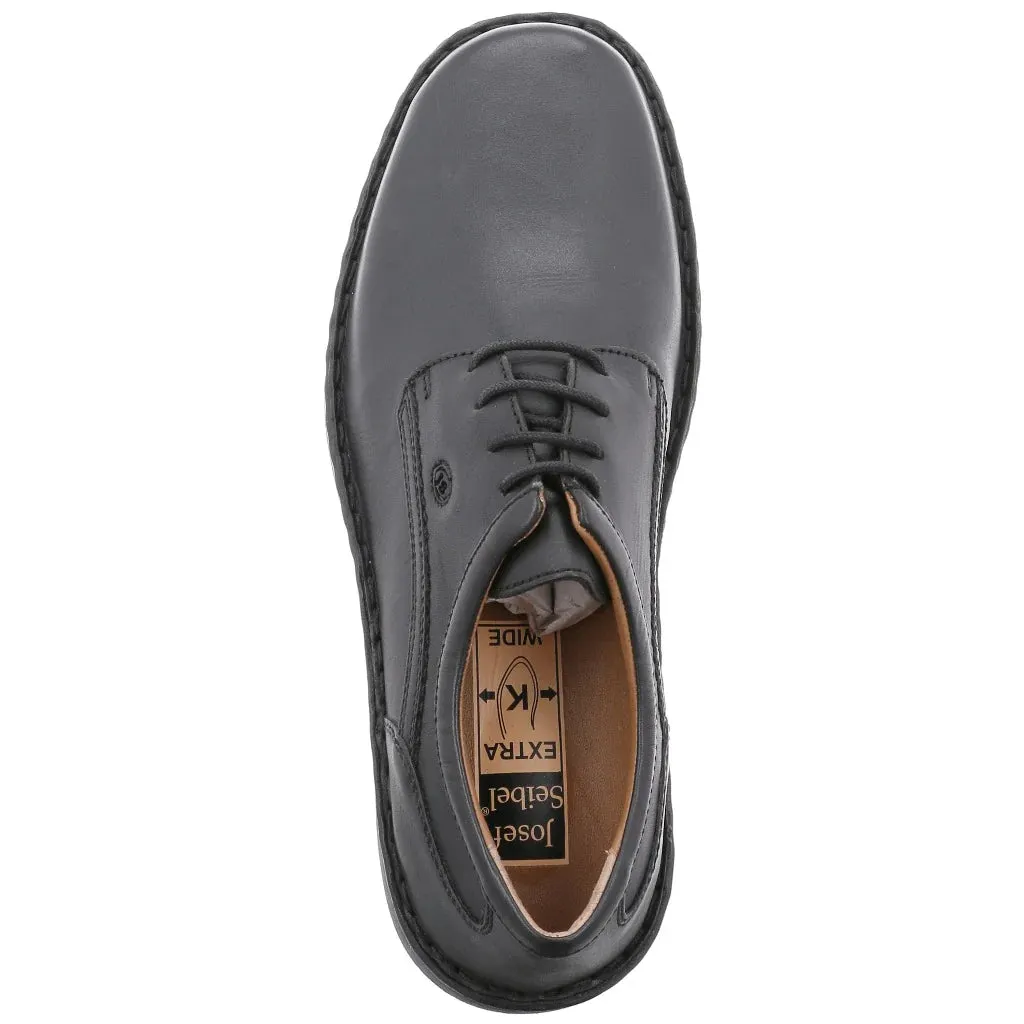 Josef Seibel Men's Talcott Leather Casual Shoes Black