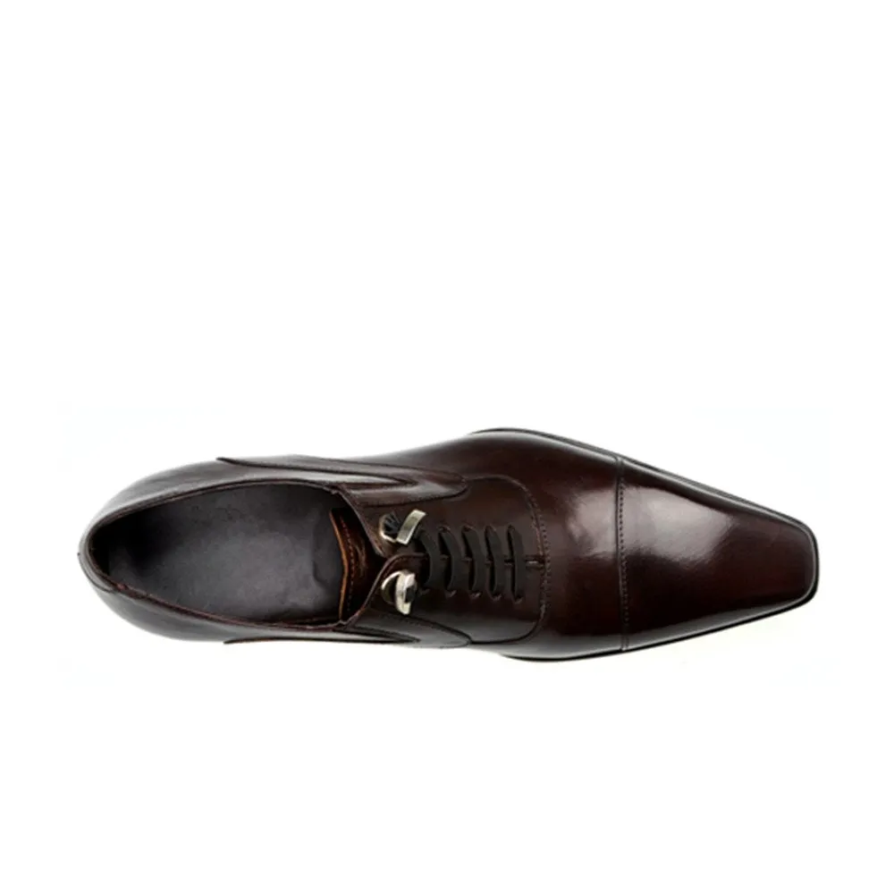 Men Lace Up Captoe Lace Up Oxford Shoes