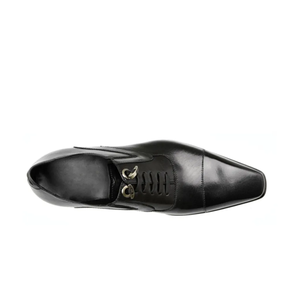 Men Lace Up Captoe Lace Up Oxford Shoes