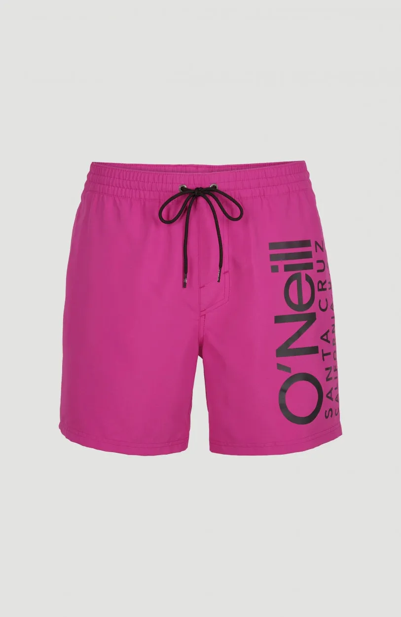 Original Cali Swim Shorts | Fuchsia Red