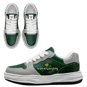 Personalized Yoga Design Sneakers, Custom Peaceful and Mindful Shoes, Stylish and Unisex Shoes