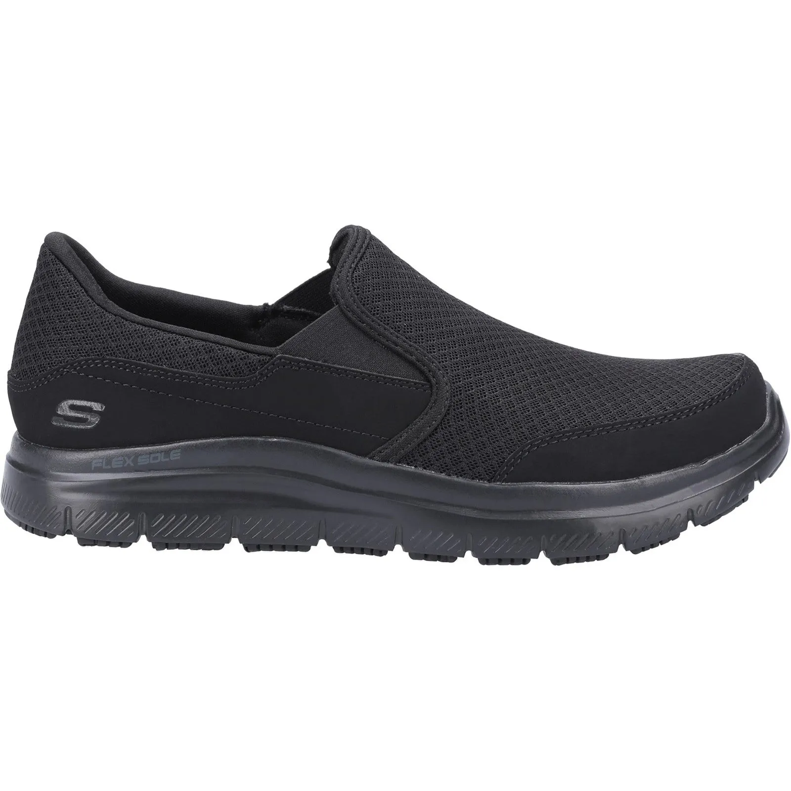 Skechers Mens Flex Advantage McAllen Sr Occupational Trainers - Black