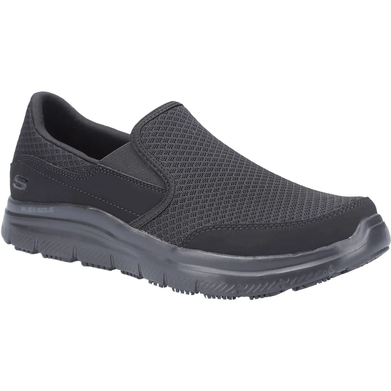 Skechers Mens Flex Advantage McAllen Sr Occupational Trainers - Black