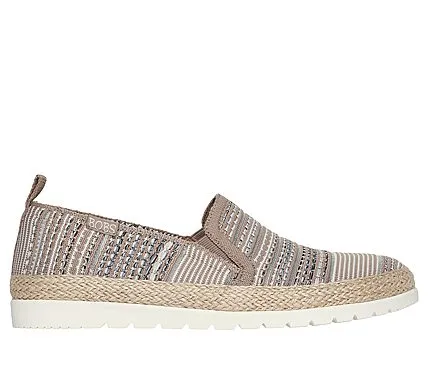 Skechers Women's 113982/TPMT BOBS Flexpadrille 3.0 - Island Muse Trainers Natural Multi