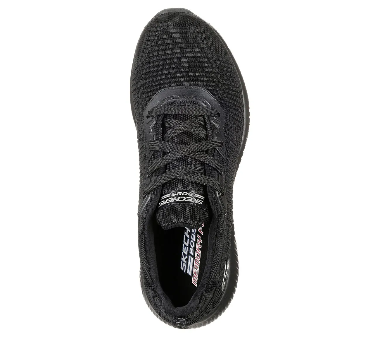 Skechers Womens Bobs Sport Squad Trainers - Black