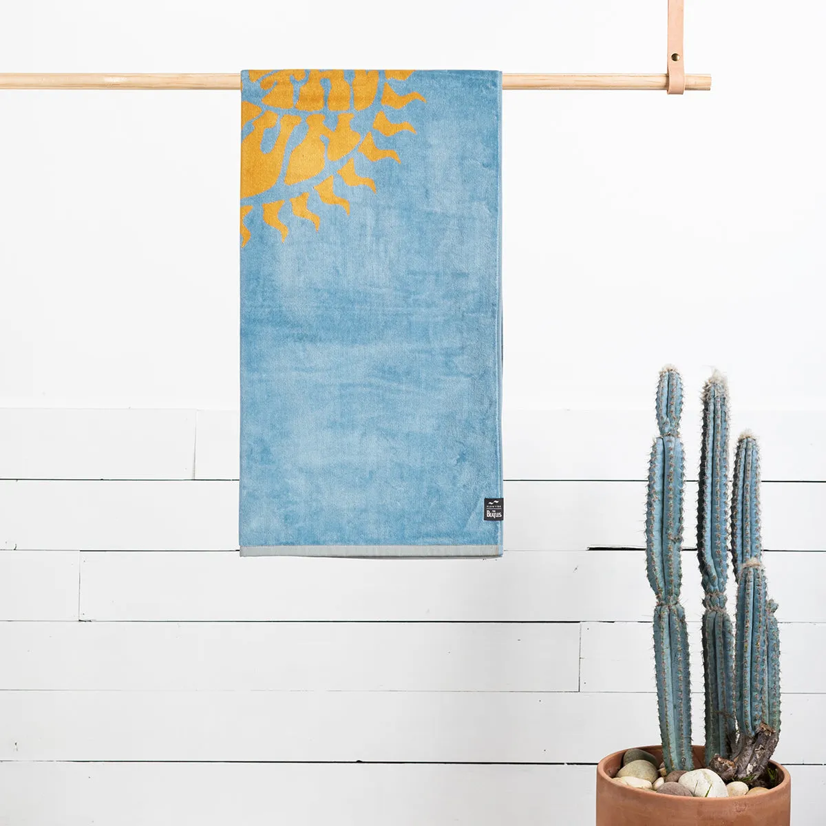 Slowtide Here Comes the Sun Towel-Blue