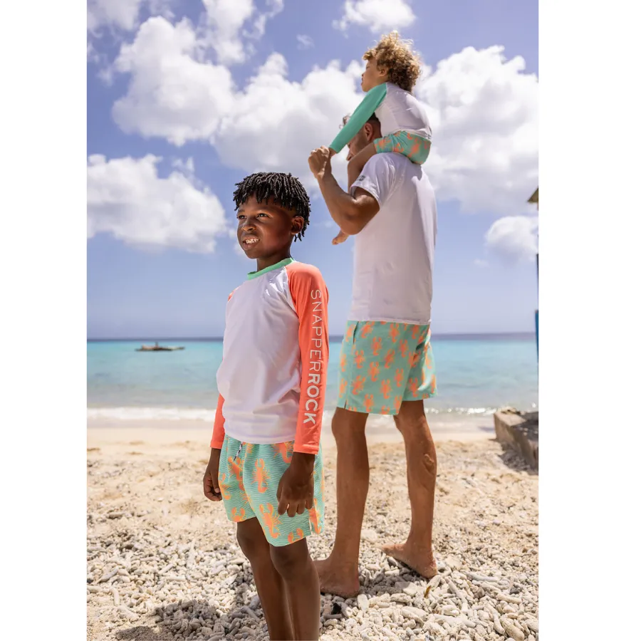 Snapper Rock Mens Ocean Clawed Swim Short M90079