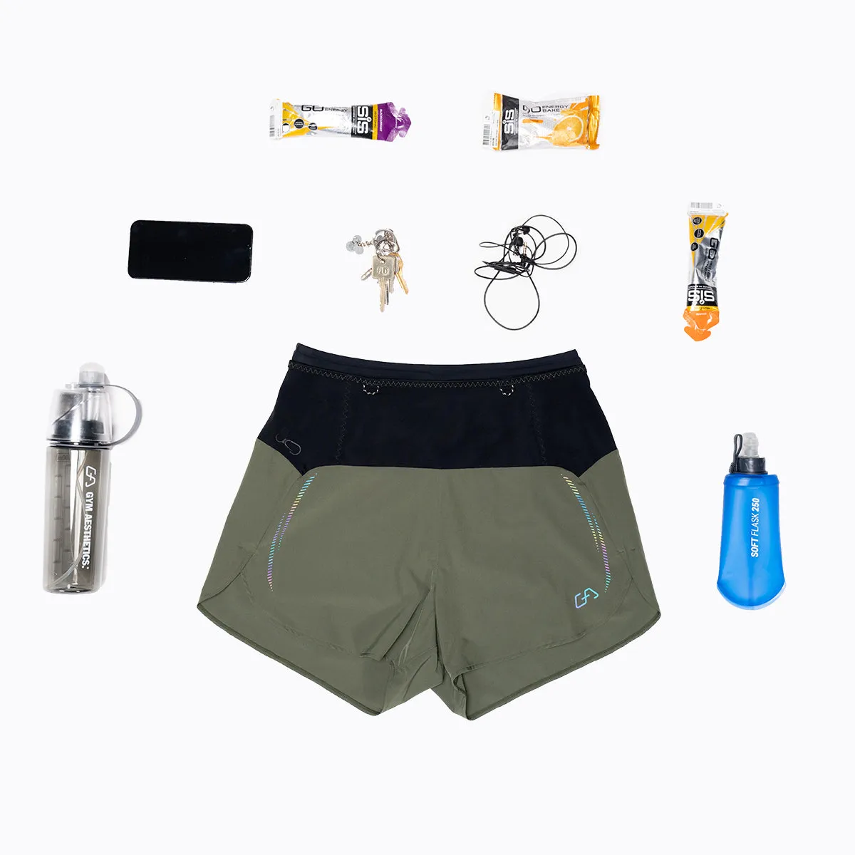 Sprint Training lightweight 3 inch Running Shorts for Women