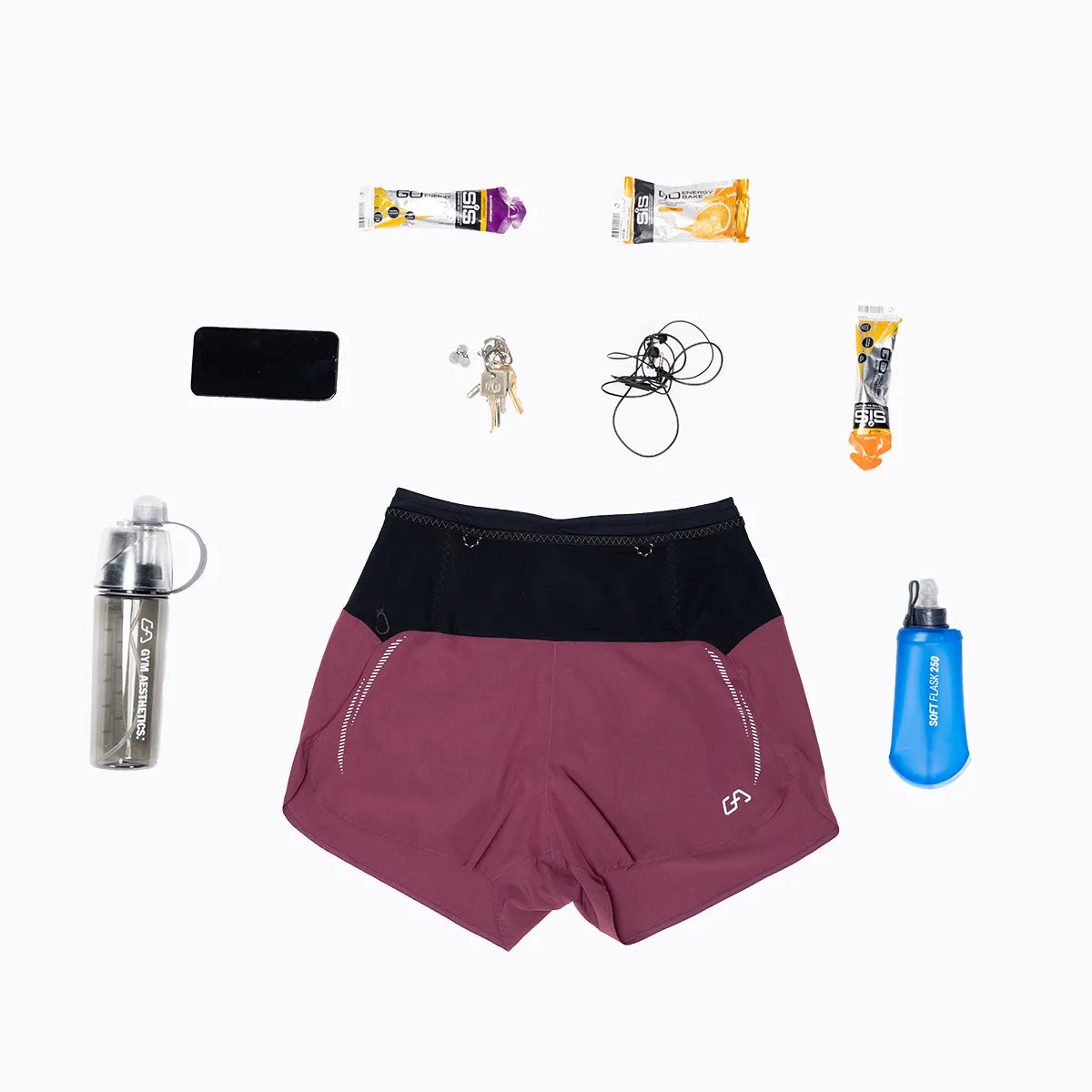 Sprint Training lightweight 3 inch Running Shorts for Women