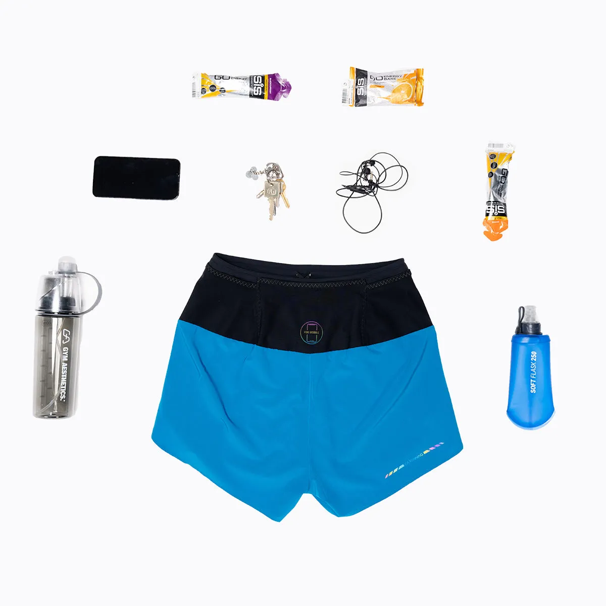 Sprint Training lightweight 3 inch Running Shorts for Women