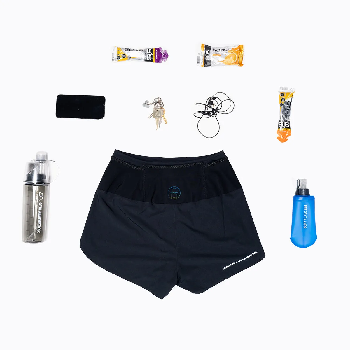 Sprint Training lightweight 3 inch Running Shorts for Women