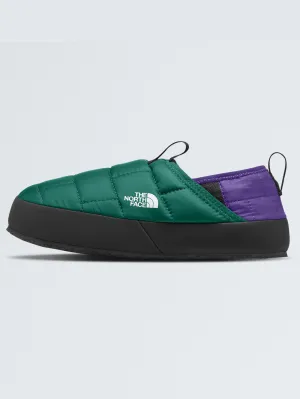 Thermoball Traction Mule II Evergreen/Peak Purple Shoes (Kids)